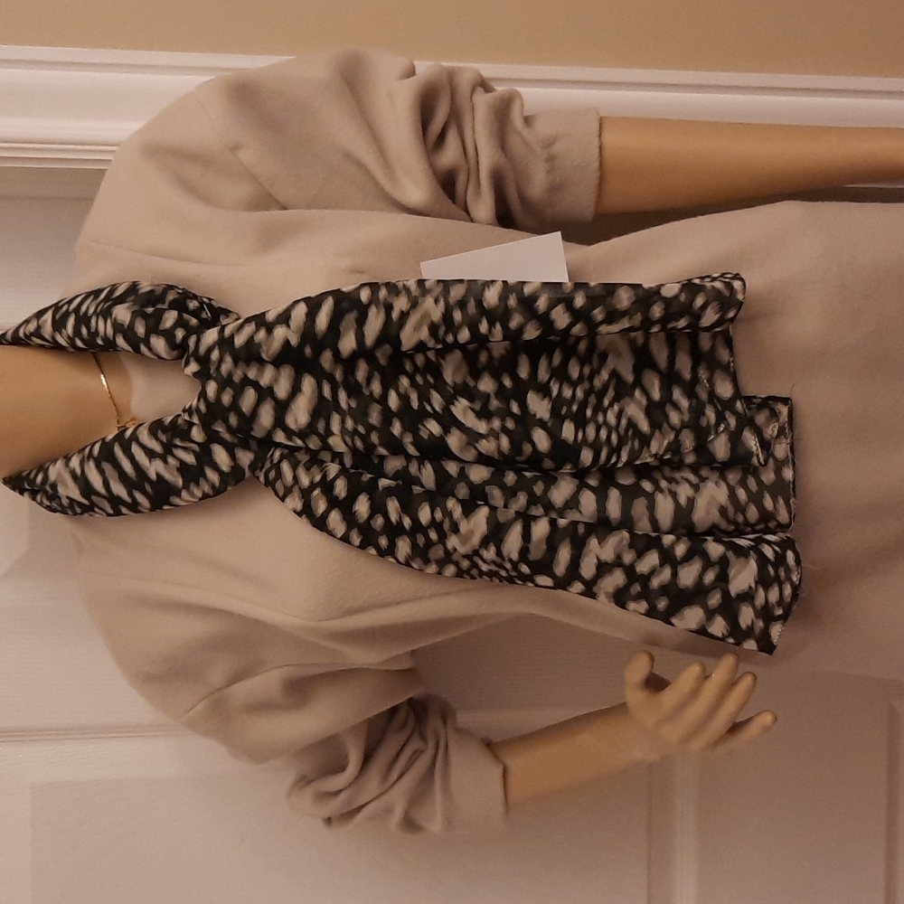 Animal Print Scarf NWT